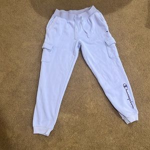 Champion Kids size S blue cargo sweatpant